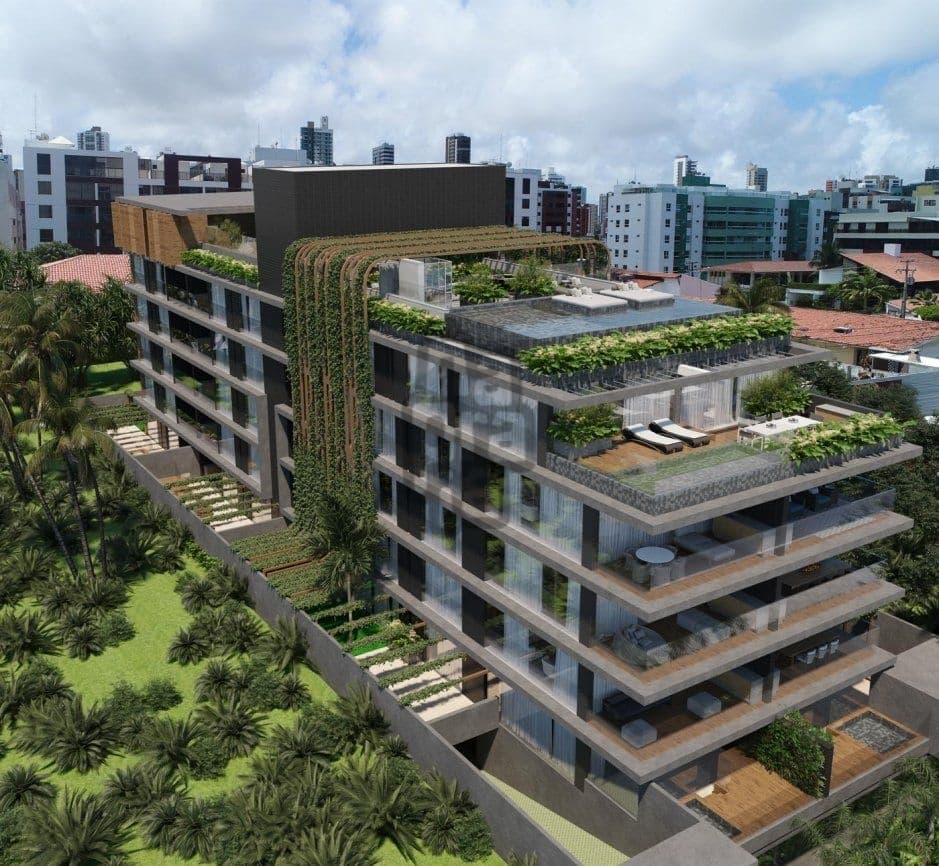 Apartamento de alto padrão à beira- mar