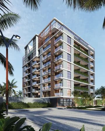 Apartamento de alto padrão a 400 metros da praia