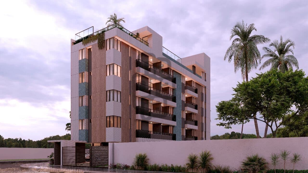 Apartamento a menos de 300 metros do mar