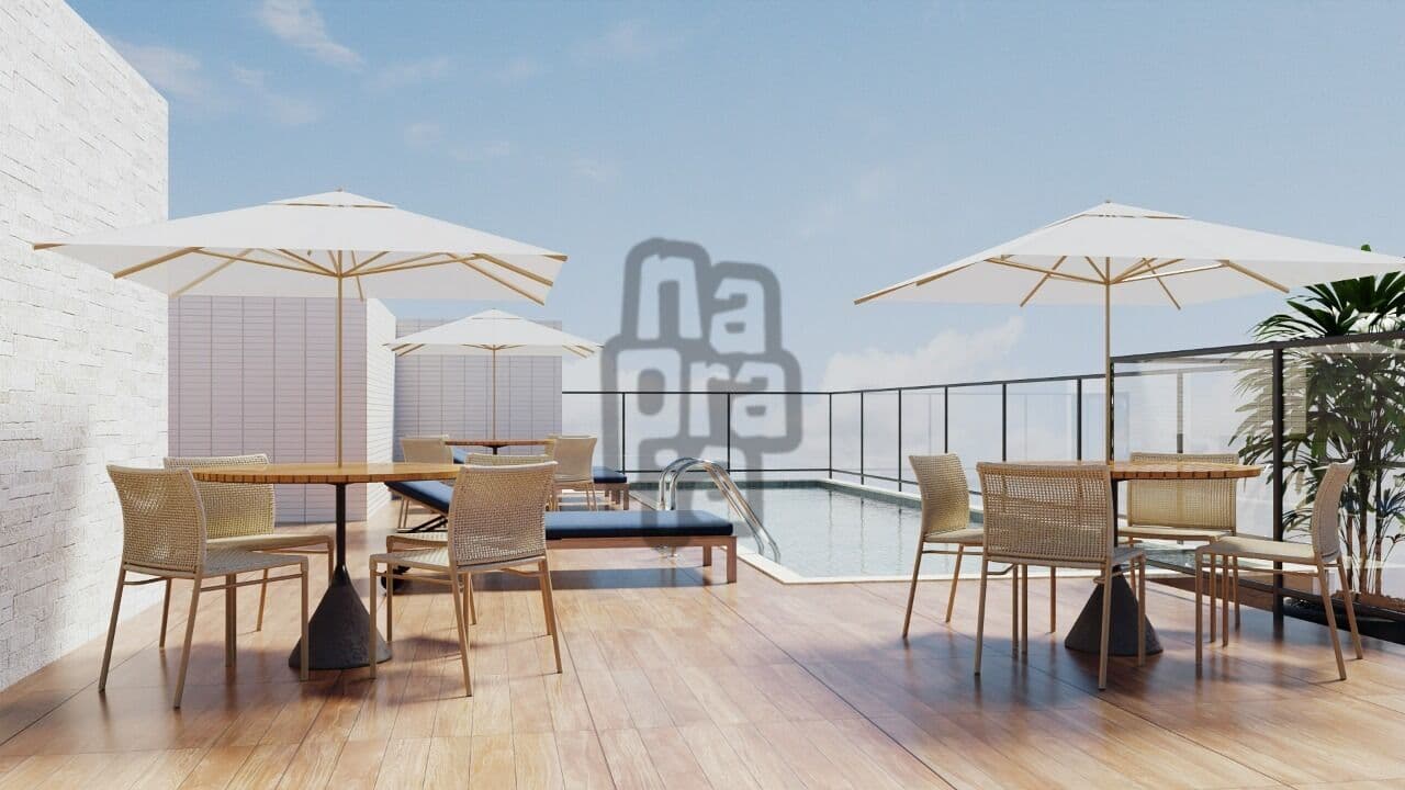 Apartamento a pouco mais de 300 da principal