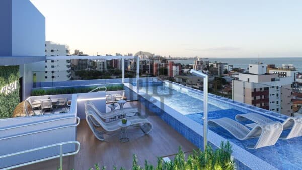 Flat a 350 metros do mar
