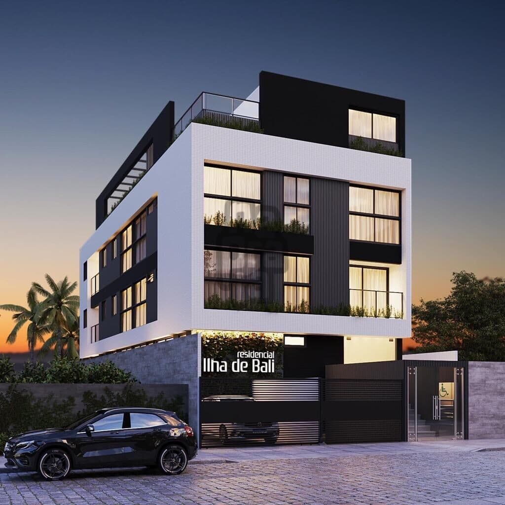 Apartamento a 180 metros do mar