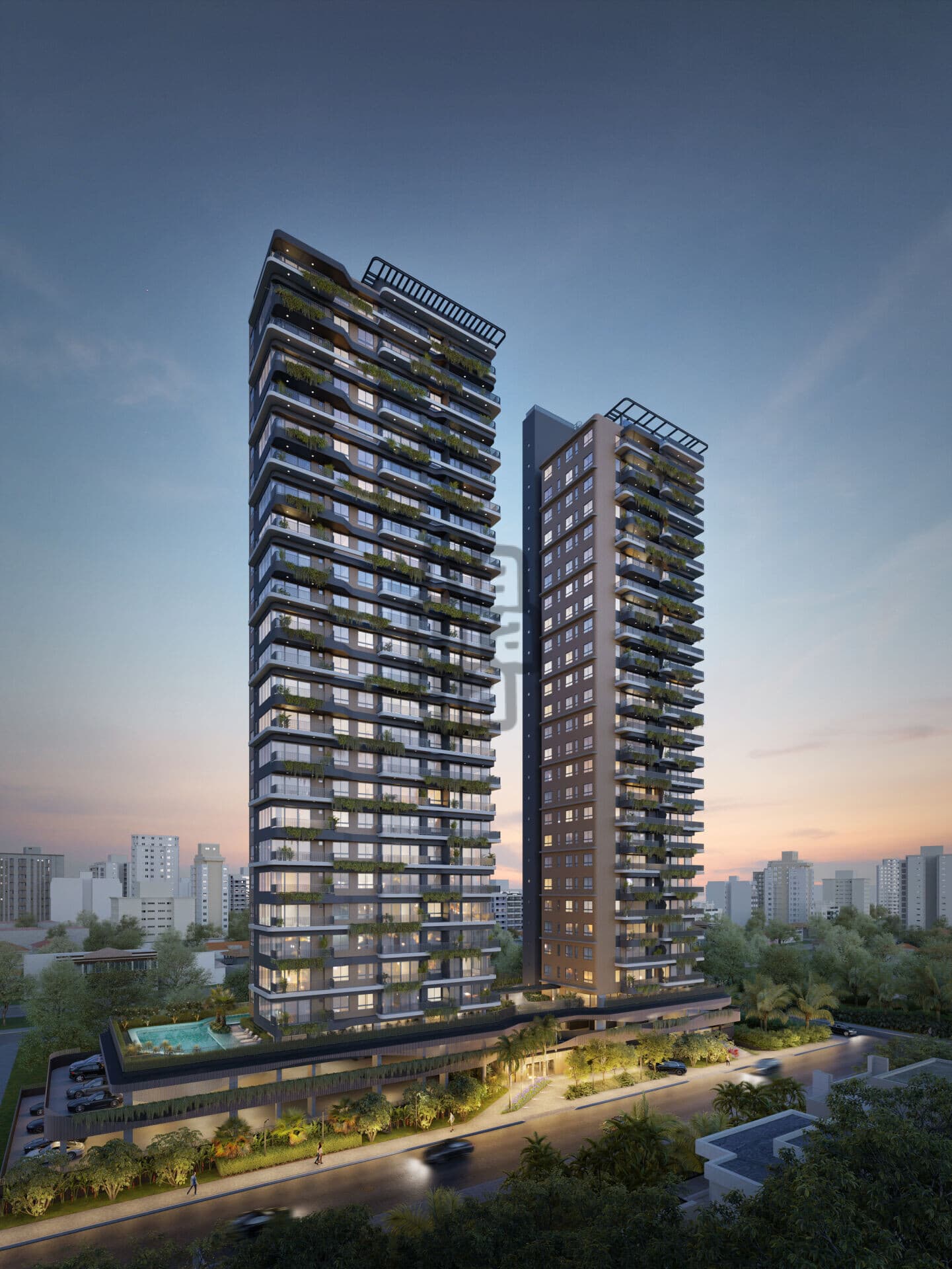 Um exclusivo apartamento a poucos metros do Parque Parahyba