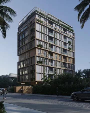 Apartamento a menos de 300 metros da praia