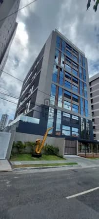 Apartamento de alto padrão a menos de 400 metros da praia do Cabo Branco