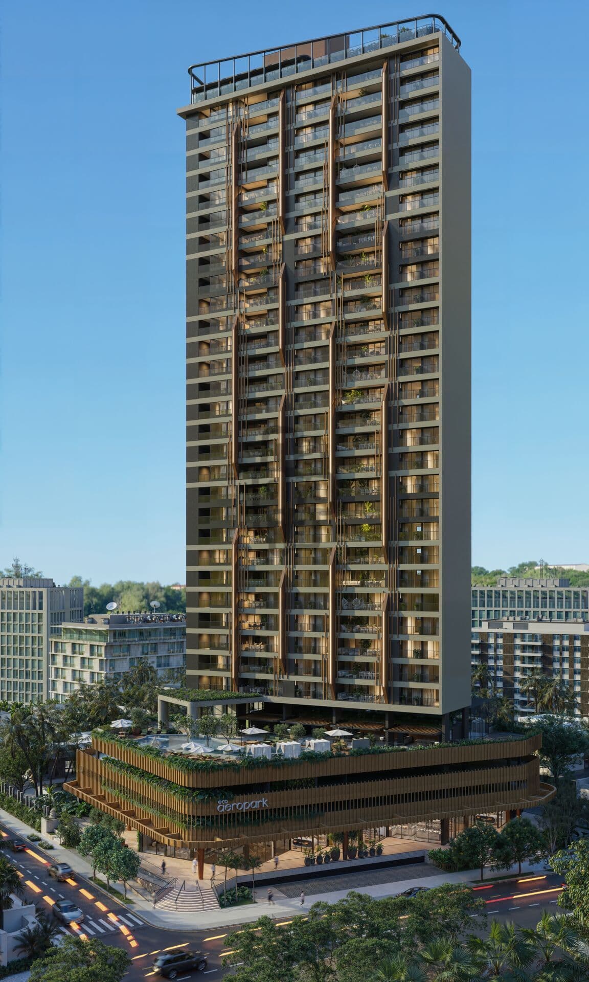 Apartamento de alto padrão a poucos metros do Parque da Cidade