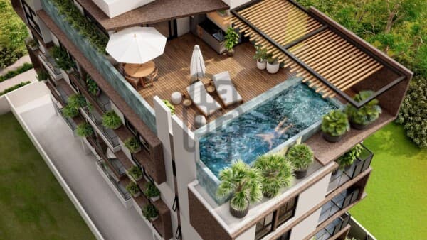 Apartamento padrão a pouco mais de 500 metros do mar