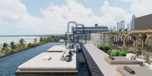 Apartamento de alto padrão à beira- mar
