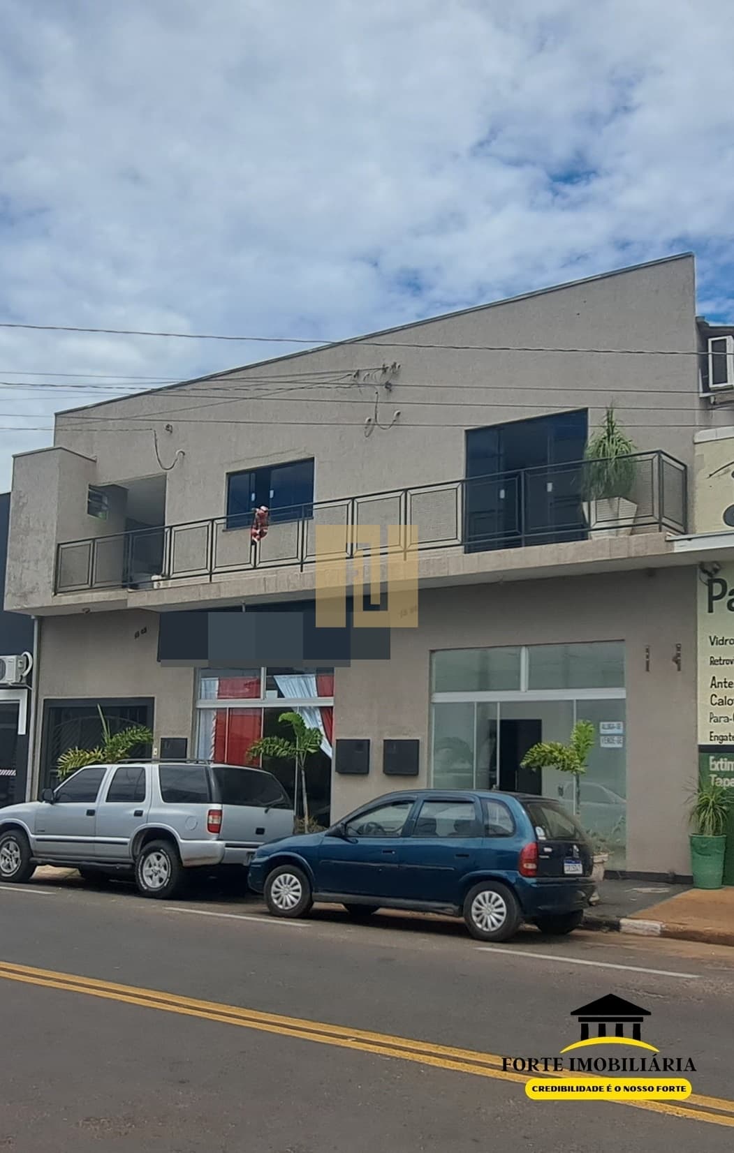Salões Comerciais + Apartamento Padrão à Venda em Presidente Epitácio - SP