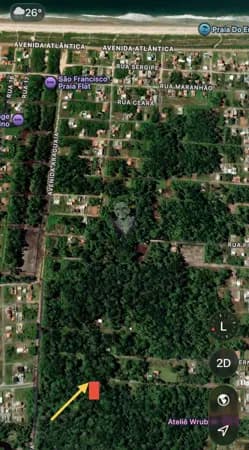 Lote/Terreno em São Francisco do Sul - Ervino