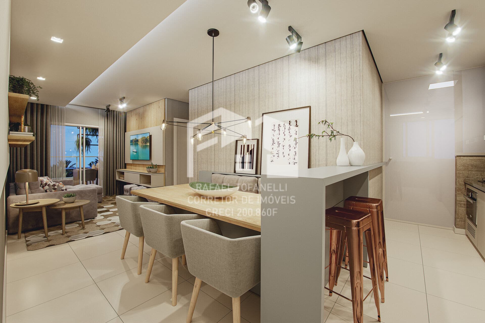 Apartamento pertinho do mar em Mongaguá