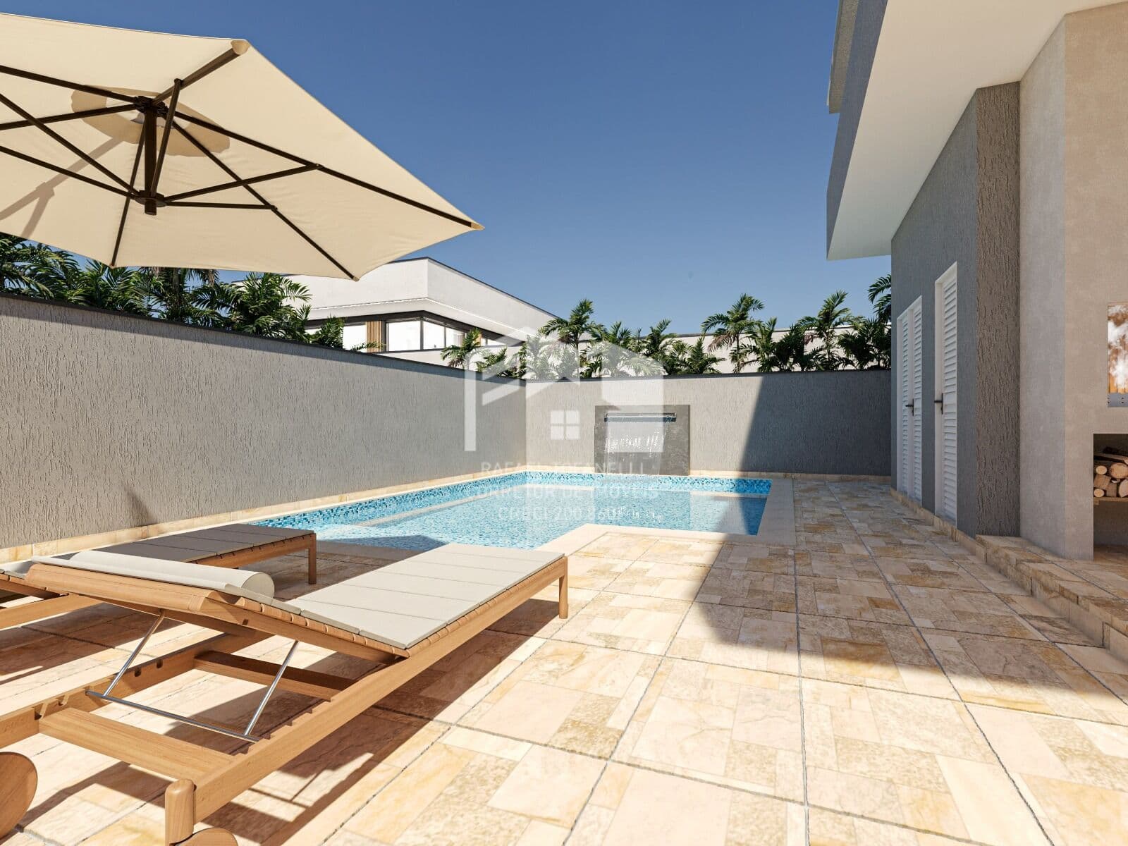 Casa Alto Padrão com 3 suítes