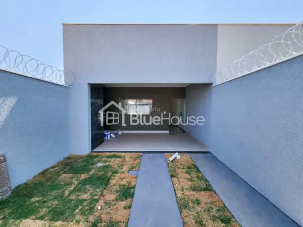 Casa de 2 Quartos sendo 1 suíte no Residencial Santa Fé – Goiânia.