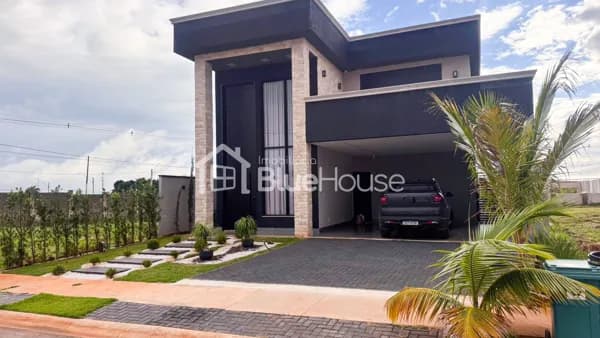 Casa de 4 Quartos sendo 2 suítes em acabamento Premium no Condomínio Parqville Quaresmeira – Trindade/GO.