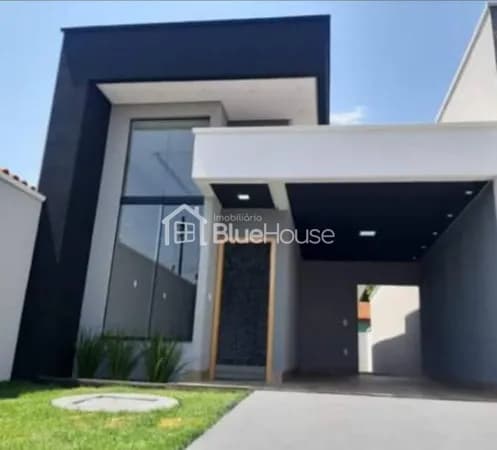 Casa 2 Quartos com Suíte em Goianira | Pé Direito Duplo e Alto Padrão