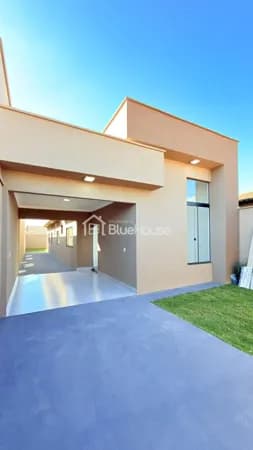 Casa de 3 Quartos sendo 1 suíte em acabamento Premium no Vila Oliveira, Aparecida de Goiânia.