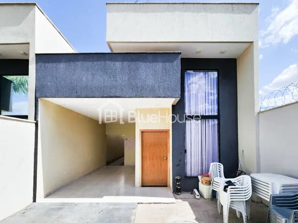 Casa de 3 Quartos sendo 1 suíte em acabamento Premium no Morada dos Pássaros, Aparecida de Goiânia.