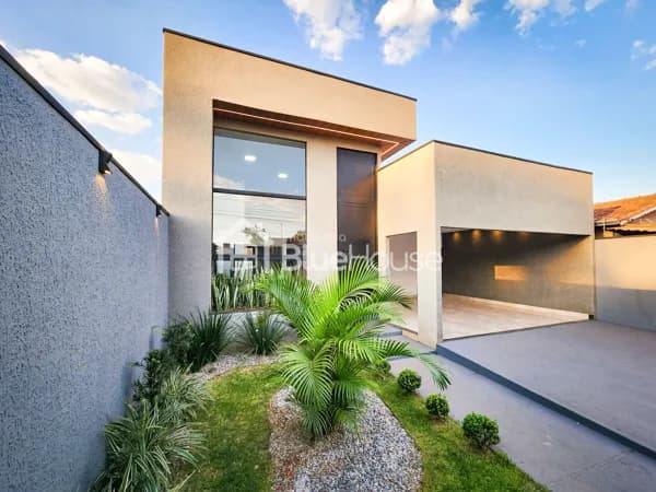 Casa de 3 Quartos sendo 1 suíte master em acabamento Premium no Residencial Vereda dos Buritis.
