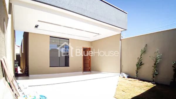 Casa de 3 Quartos sendo 1 suíte em acabamento Premium no Setor Pontakayana em Trindade.