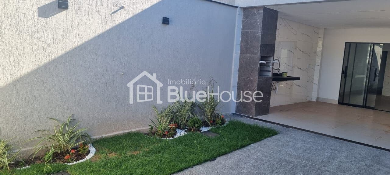 Casa de 3 Quartos sendo 1 suíte em acabamento Premium no Jardim Buriti Sereno em Aparecida de Goiânia/GO.