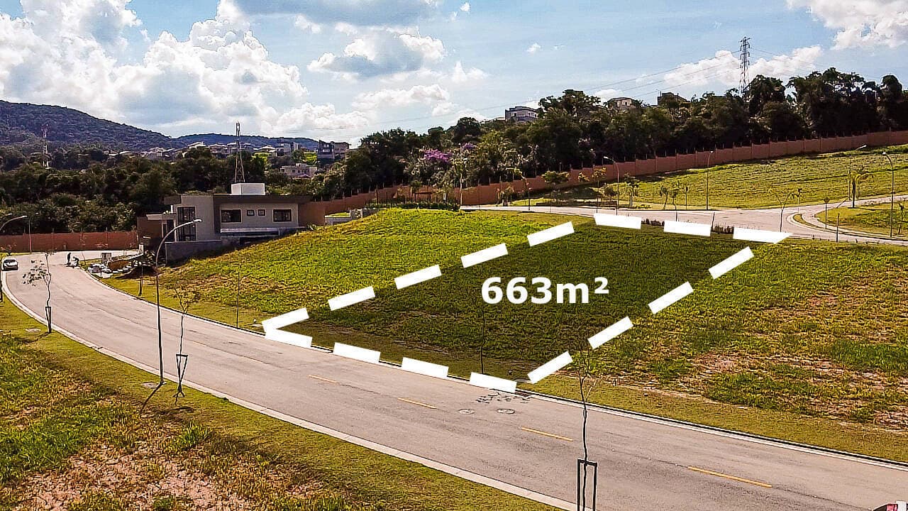 Terreno de 663m² à venda no Alphaville Jundiaí 2 com Vista Panorâmica
