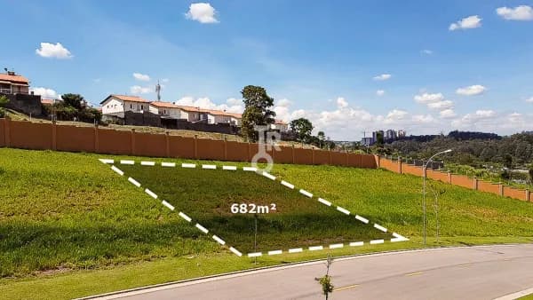 Terreno 682m² à venda no Alphaville Jundiaí 2 – Vista e Privacidade