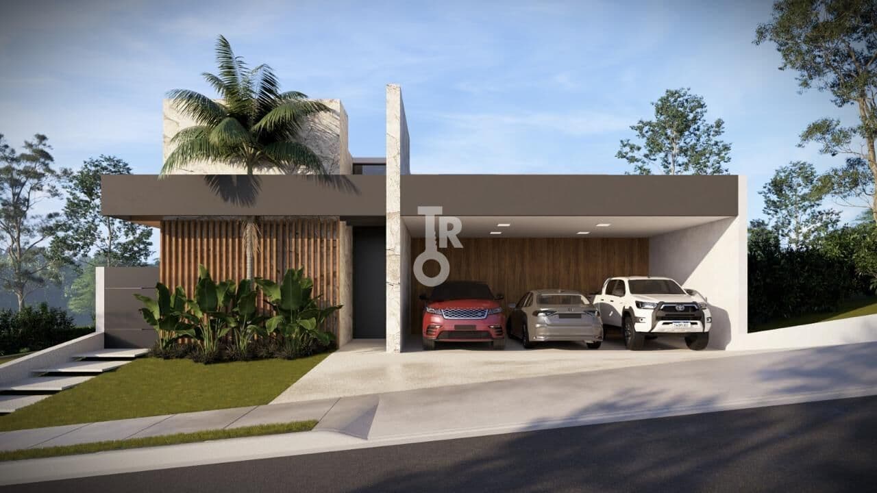 Casa Alto Padrão (térrea) à venda, 329,42m2, 3 suítes no condomínio Marajoara - Jundiaí-SP