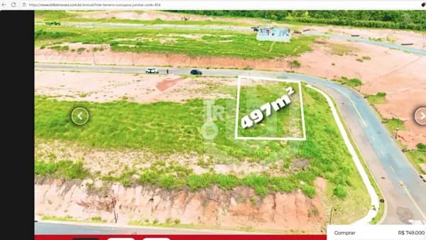 TERRENO PLANO À VEND COM 497m² R$ 699.000,00 NO PORTAL DOS LAGOS JUNDIAÍ