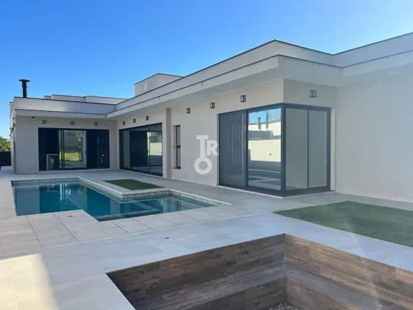 CASA À VENDA 100% MOBILIADA | 386M² CONTRUÍDA | 4 SUITES | PISCINA AQUECIDA | RESERVA DA SERRA - JUNDIAÍ - SP