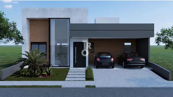 Casa térrea nova à venda no Villa Giardino – 190m², 3 suítes, escritório e piscina – Jundiaí/SP
