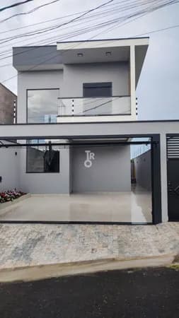 Casa à venda no bairro Engordadouro – Jundiaí/SP – Loteamento Flores do Paraíso | 3 quartos (1 suíte) | sobrado com espaço gourmet e escritório