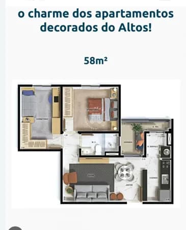 Apartamento à venda no Cond. Altos da Avenida Jundiaí em Jundiaí/SP