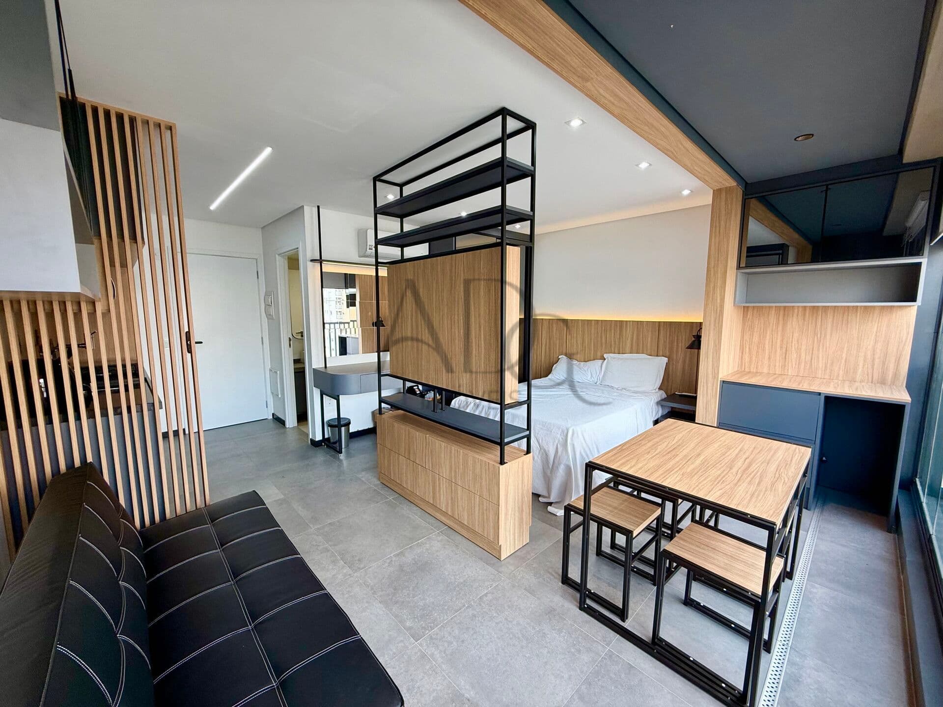 Apartamento novo e mobíliado com 1 vaga ao lado do Hospital São Luiz Tatuapé