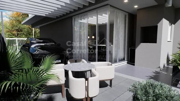 CASA DE 2 PISOS COM 3 SDORMITÓRIOS SENDO 1 SUÍTE