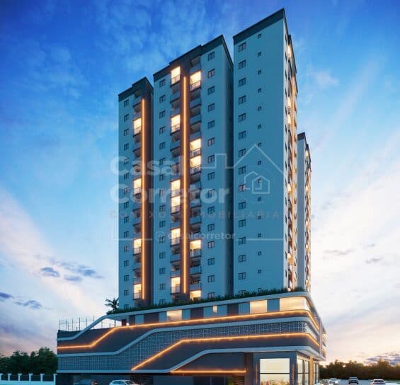ACONCHEGANTE APARTAMENTO DE 2 DORMITÓRIOS