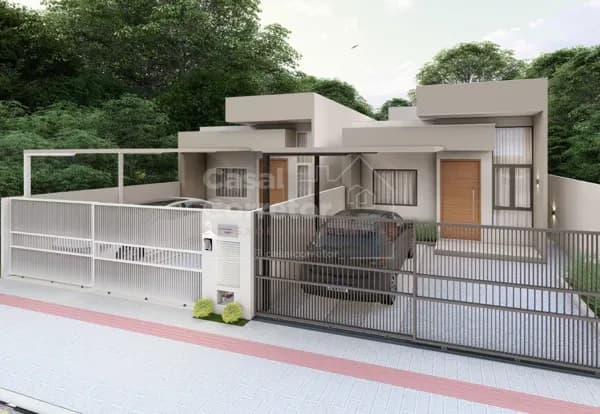 ACONCHEGANTE CASA DE 3 DORMITÓRIOS SENDO 1 SUÍTE