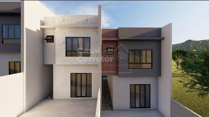 LINDA CASA DE 3 DORMITÓRIOS SENDO 1 SUÍTE