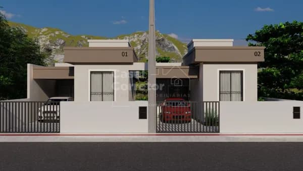 Casa 3 quartos com passagem lateral