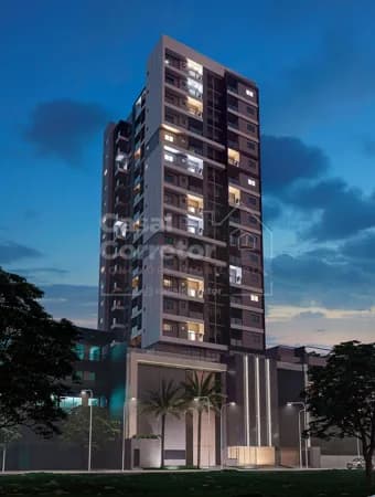 APARTAMENTO DE 74,03m² COM 2 DORMITÓRIOS SENDO 1 SUÍTE