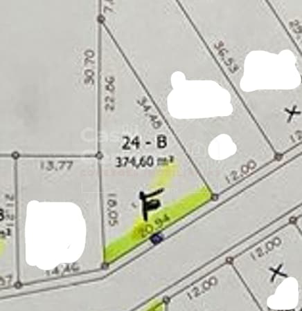 TERRENO AMPLO DE 374,60m² EM LOTEAMENTO