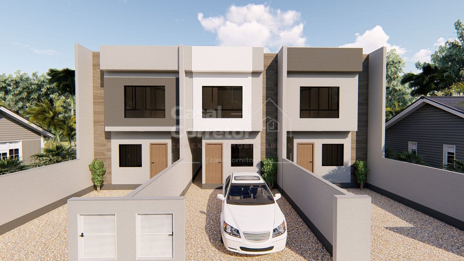 LINDA CASA GEMINADA DE 2 SUÍTES