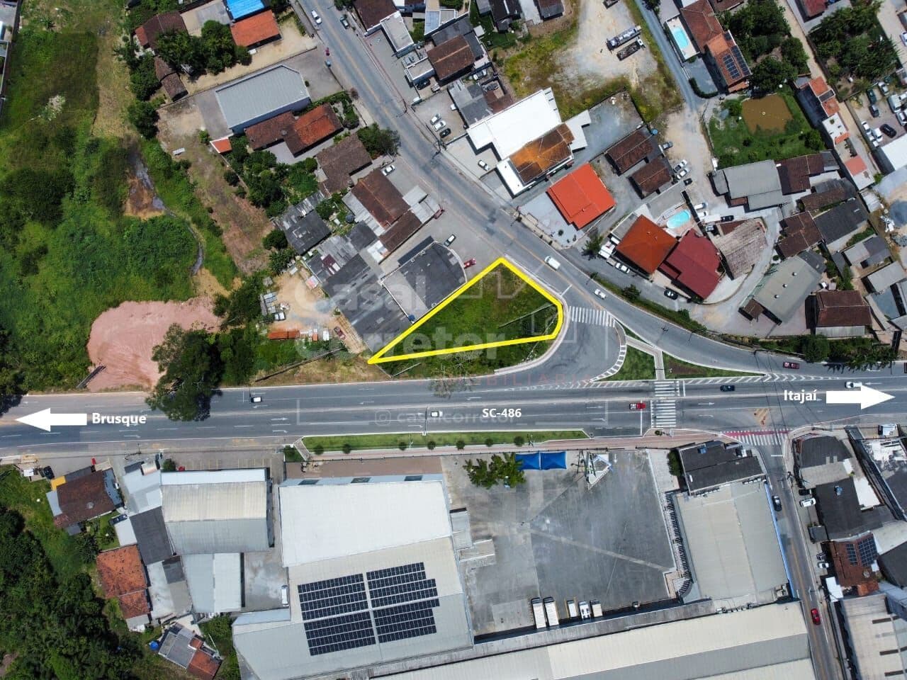 Terreno na rodovia Antônio Heil, Brusque/SC
