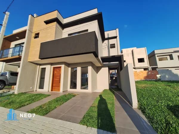 Sobrado com 3 dormitórios à venda, 120 m² por R$ 729.000,00 - Costeira - São José dos Pinhais/PR