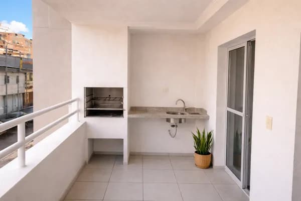 Apartamento com 2 quartos e 1 vaga de carro à venda no bairro Jardim Conceição em Osasco com 54m² 2 min da Rodovia Raposo Tavares