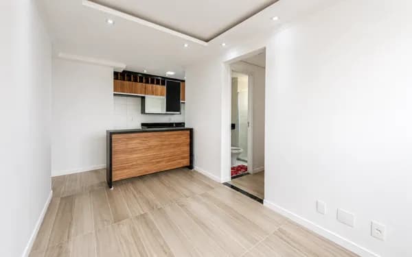 Apartamento com 2 quartos à venda no Bairro Jardim Taboão em SP com 41m² e 1 vaga de carro próximo à Estação Vila Sônia