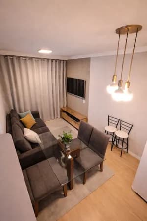 Apartamento com 2 quartos à venda no bairro Jd. Santa Tereza em Carapicuíba com 45m² e 1 vaga de carro próximo ao Supermercado Rossi