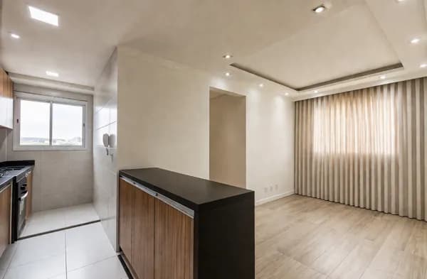 Apartamento com 2 quartos à venda no Bairro Jardim Taboão em SP com 41m² e 1 vaga de carro próximo à Estação Vila Sônia