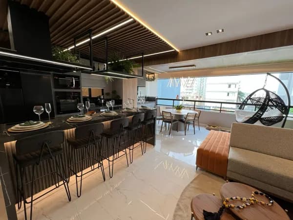 112m² - 3 suítes/ Lavabo/ 2 ou 3 vagas + Depósito Privativo - Alto Padrão