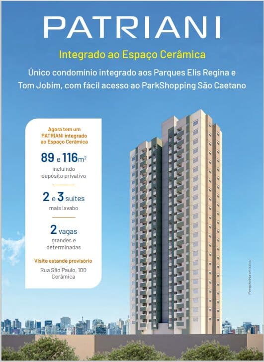 Lançamento - Apartamento Alto Padrão - Patriani - Espaço Cerâmica