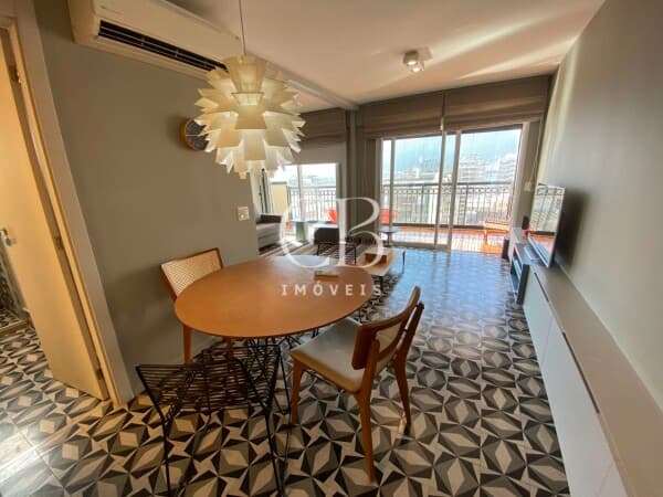 IPANEMA - FLAT - EXCLUSIVIDADE -ALTO PADRÃO - 85 M - 2 QTS - 2 VGS - MOBILIADO - VISTÃO